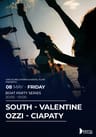Circleline & Noxta & Kastel Flow Presents: Boat Party Series | South - Valentine - Ozzi - Ciapaty