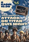 Erkut Sarsar ile Attack on Titan Quiz Night
