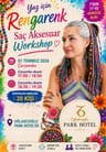 Yaz için Rengarenk Saç Aksesuar Workshop