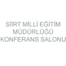 Siirt Milli Eğitim Konferans Salonu