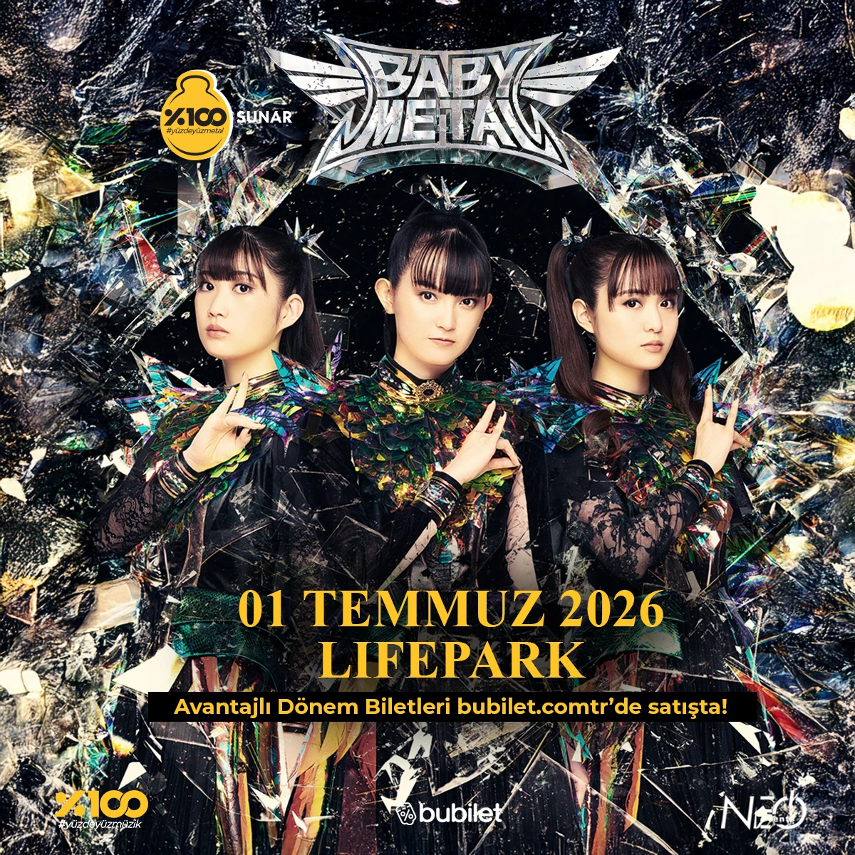 %100 Metal Sunar: BABYMETAL