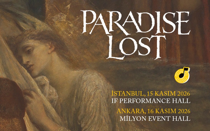 Paradise Lost, 16 Kasım 2026, Ankara Milyon Event Hall, Ankara konser afişi