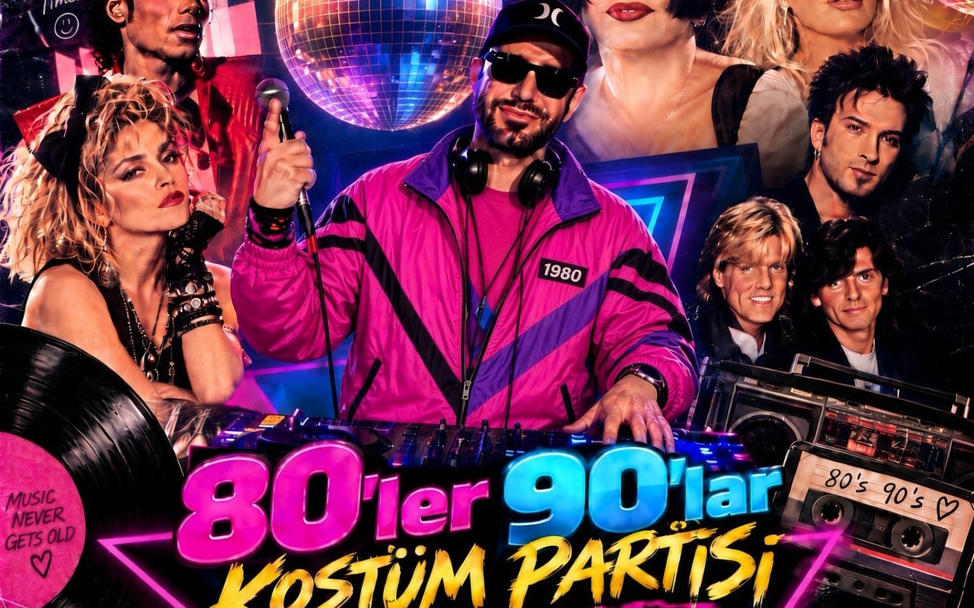 80’ler 90’lar Kostüm Partisi - Dj Hakan Küfündür, 2 Ekim 2026, SoldOut Performance Hall Ankara, Ankara konser afişi