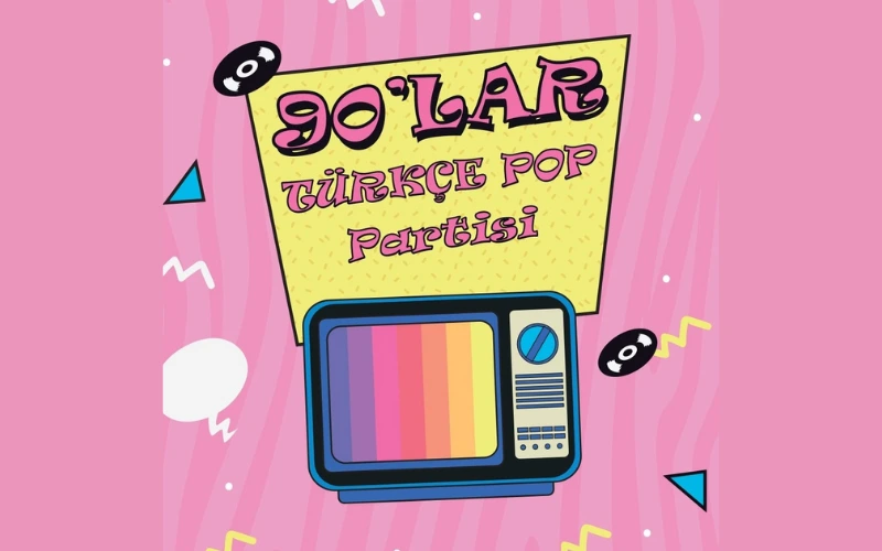 90’lar Türkçe Pop Yılbaşı Özel, 31 Aralık 2026, Jolly Joker Kıyı İstanbul, İstanbul konser afişi