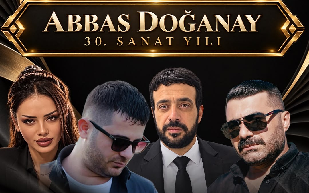 Abbas Doğanay - 30. Sanat Yılı, 10 Kasım 2026, Hayal Kahvesi Bahçeşehir, İstanbul konser afişi
