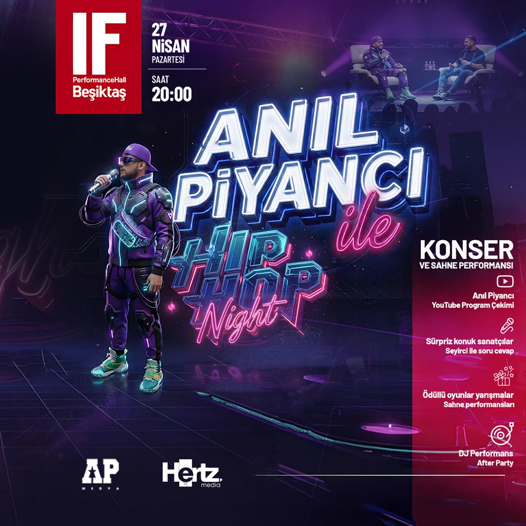 Anıl Piyancı ile HipHop Night