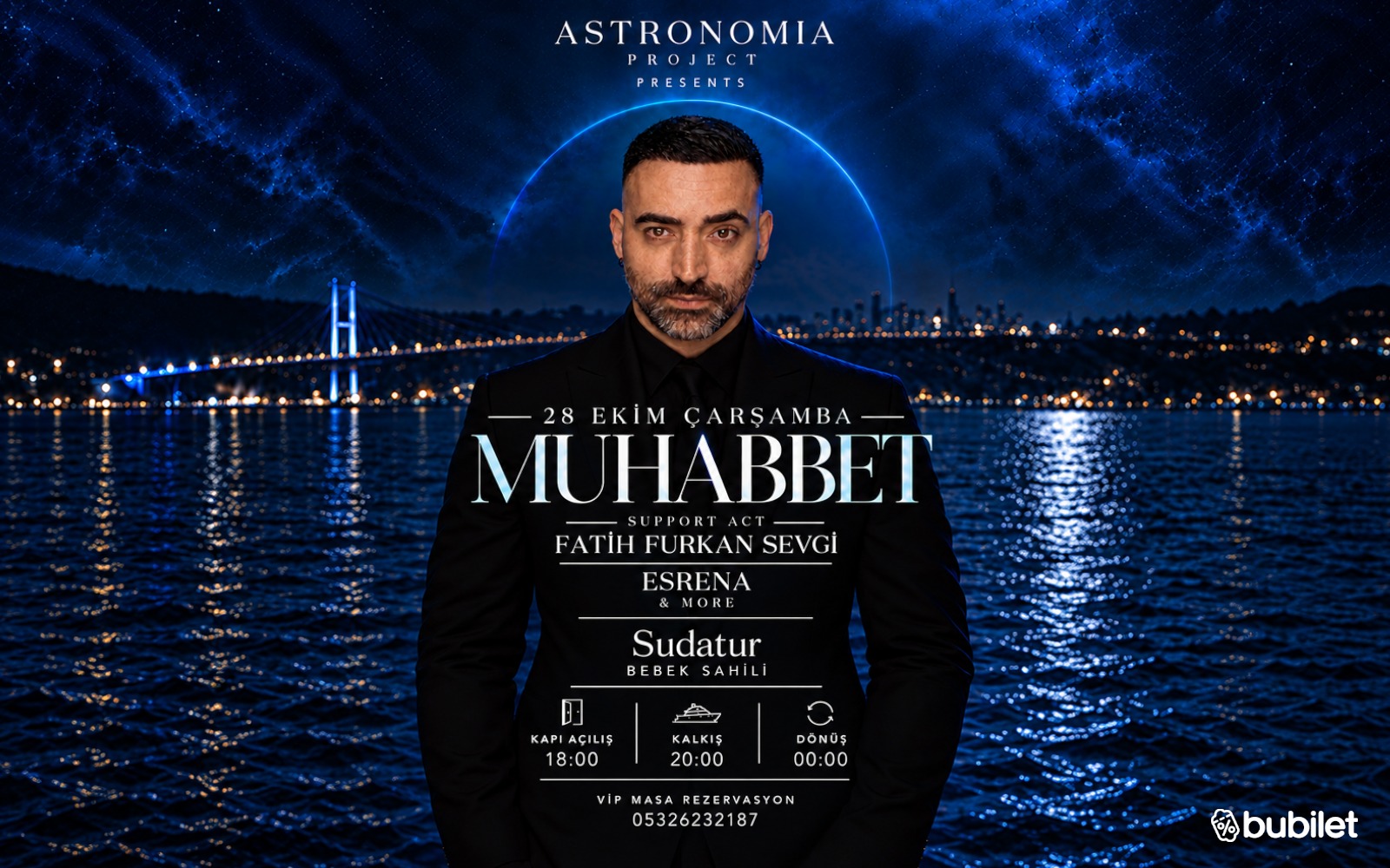 Astronomia Project / Muhabbet, 28 Ekim 2026, Sudatur, İstanbul konser afişi