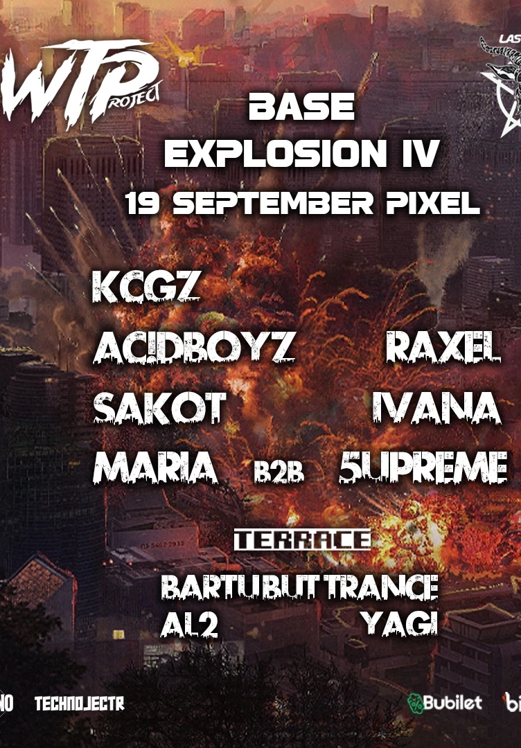 Base Explosion IV - Hard Techno Night