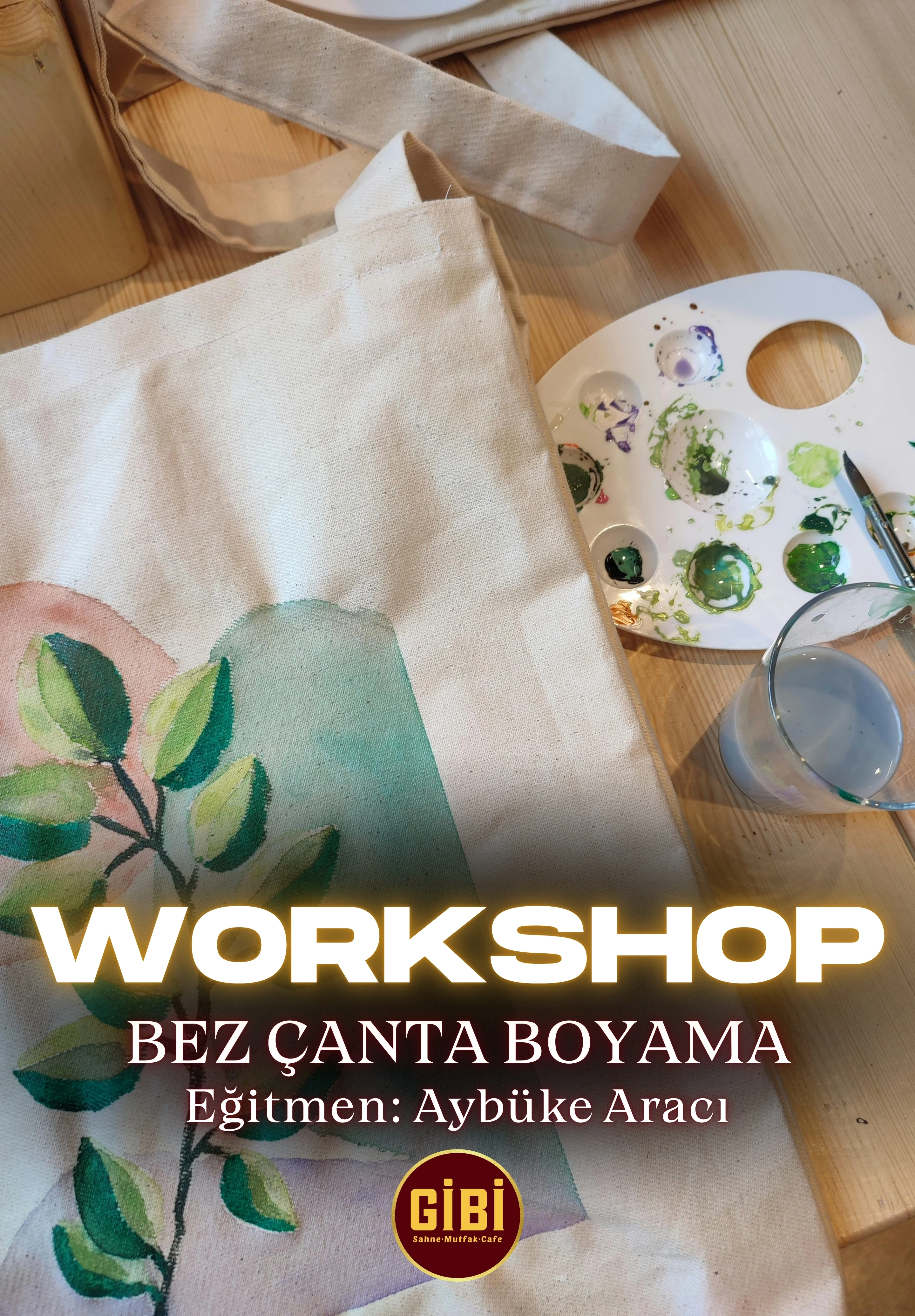 Bez Çanta Boyama Atölyesi
