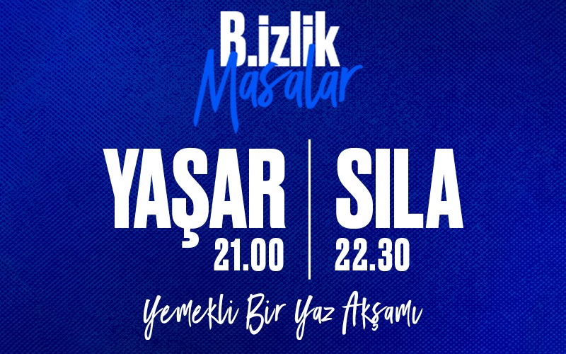 Bizlik Masalar - Sıla & Yaşar, 27 Eylül 2026, Parc Ceremonie Güzelbahçe, İzmir konser afişi