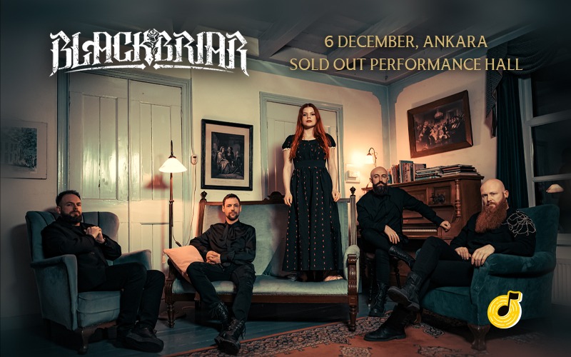 Blackbriar, 6 Aralık 2026, SoldOut Performance Hall Ankara, Ankara konser afişi