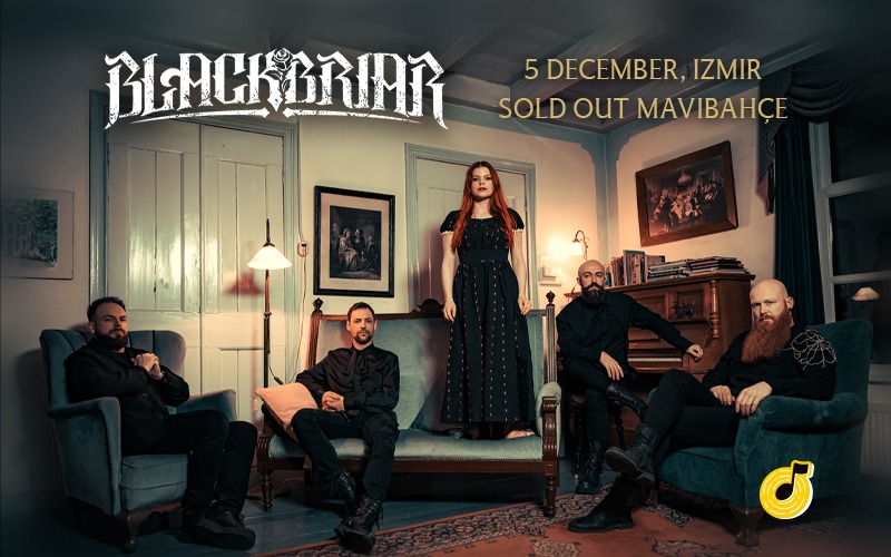 Blackbriar, 5 Aralık 2026, SoldOut Performance Hall, İzmir konser afişi