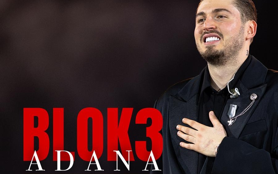 Blok3 Konseri, 11 Ekim 2026, Mimar Sinan Açık Hava Tiyatrosu, Adana konser afişi