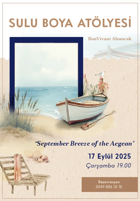 BonVivant Suluboya Atölyesi: September Breeze of the Aegean