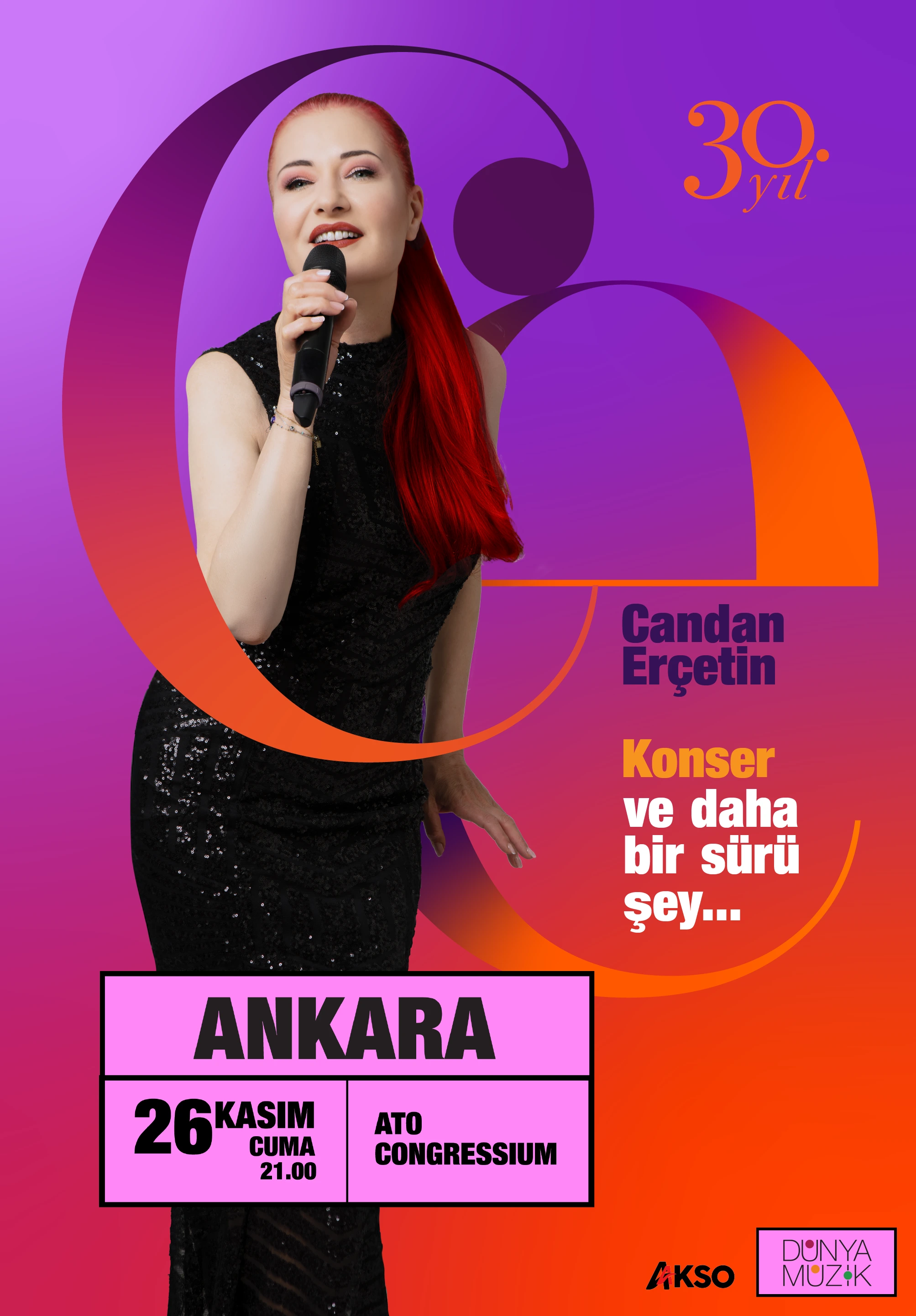 Candan Erçetin 30. Yıl