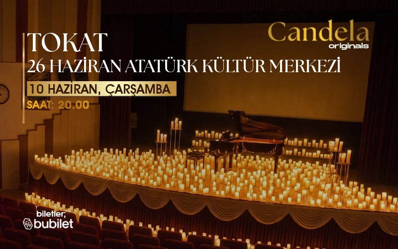 Candela Concert - 26 Haziran Atatürk Kültür Merkezi