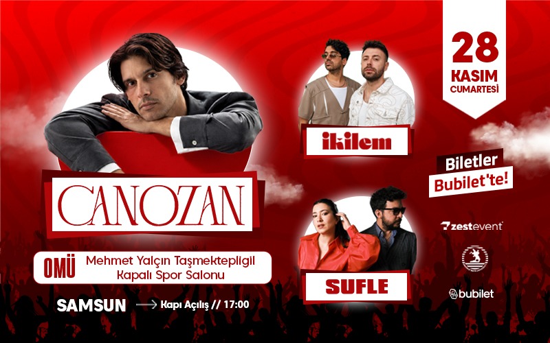 Can Ozan - Sufle - İkilem, 28 Kasım 2026, 19 Mayıs Üniversitesi Mehmet Yalçın Taşmektepligil Kapalı Spor Salonu, Samsun