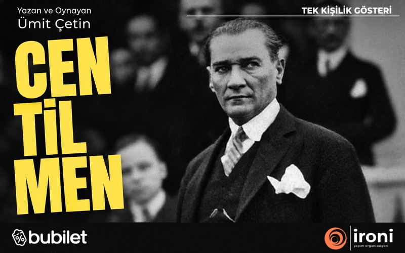 Centilmen tiyatro afişi