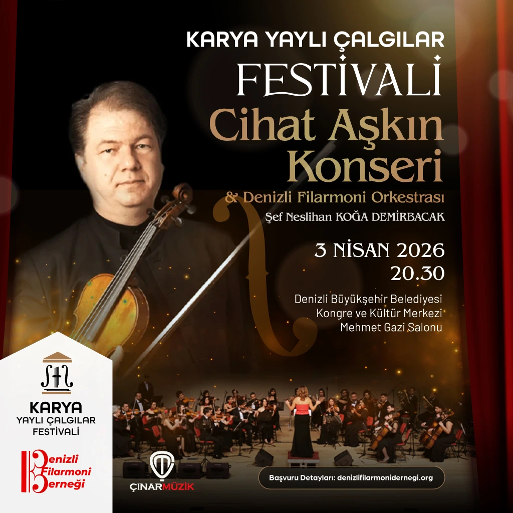 Cihat Aşkın Denizli Filarmoni Orkestrası Konseri
