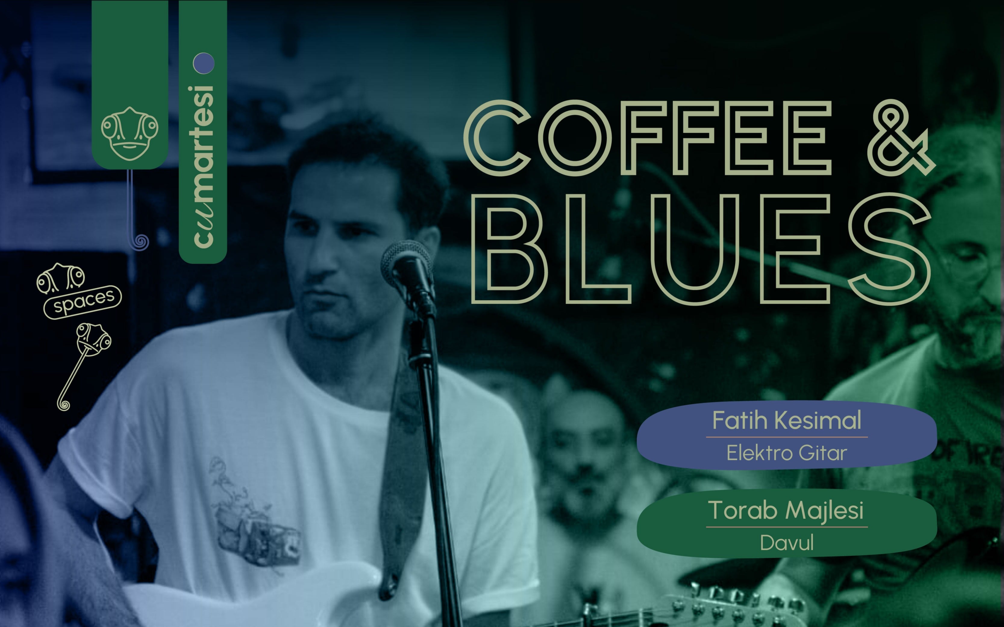 Coffee & Blues, 17 Ekim 2026, Buka Spaces, İstanbul konser afişi