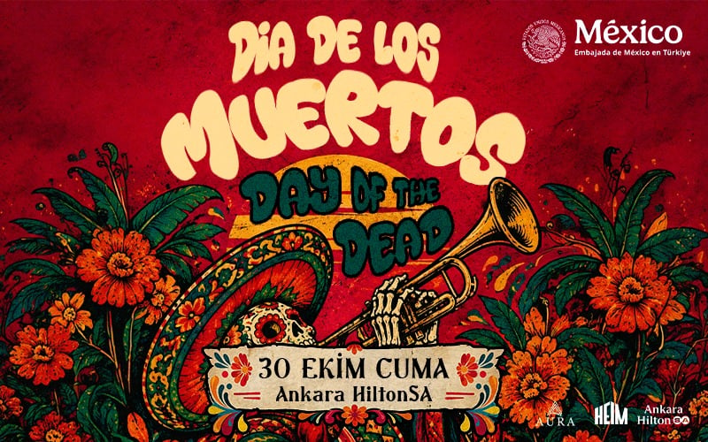 Day Of The Dead, 30 Ekim 2026, Ankara HiltonSA, Ankara konser afişi