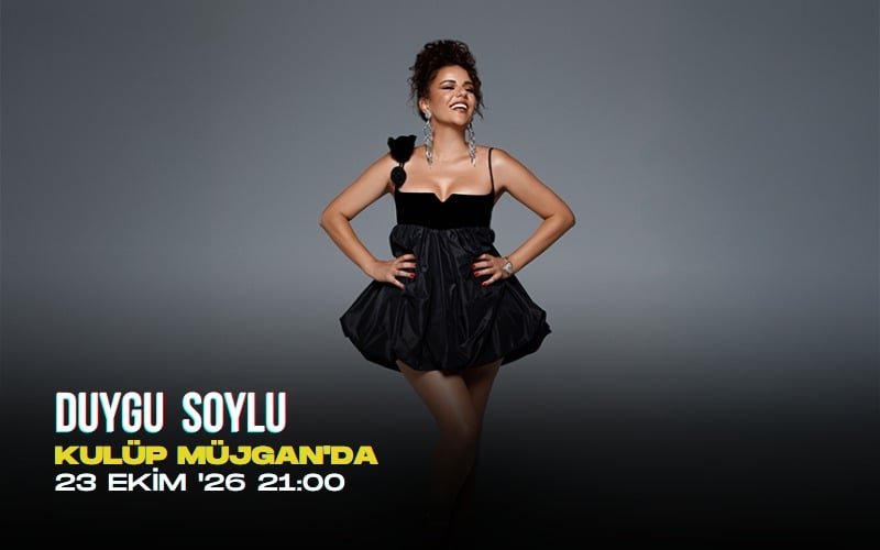 Duygu Soylu, 23 Ekim 2026, Kulüp Müjgan, Ankara konser afişi