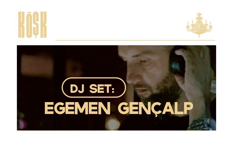 Egemen Gençalp, 16 Ekim 2026, Köşk Alsancak, İzmir konser afişi