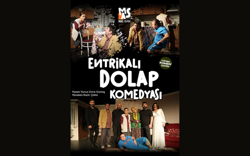 Entrikalı Dolap Komedyası tiyatro afişi