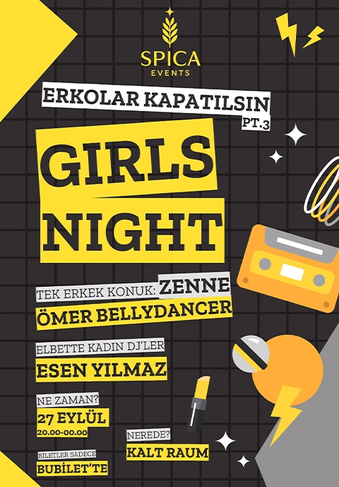 ERKOLAR KAPATILSIN! – Girls Night