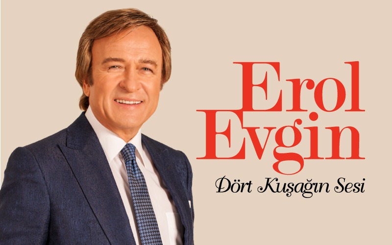 Erol Evgin, 1 Ekim 2026, Adana Çukurova Üniversitesi Açıkhava Tiyatrosu, Adana konser afişi
