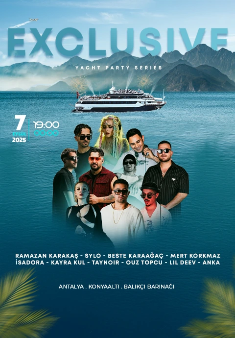 EXCLUSIVE YACHT PARTY SERIES