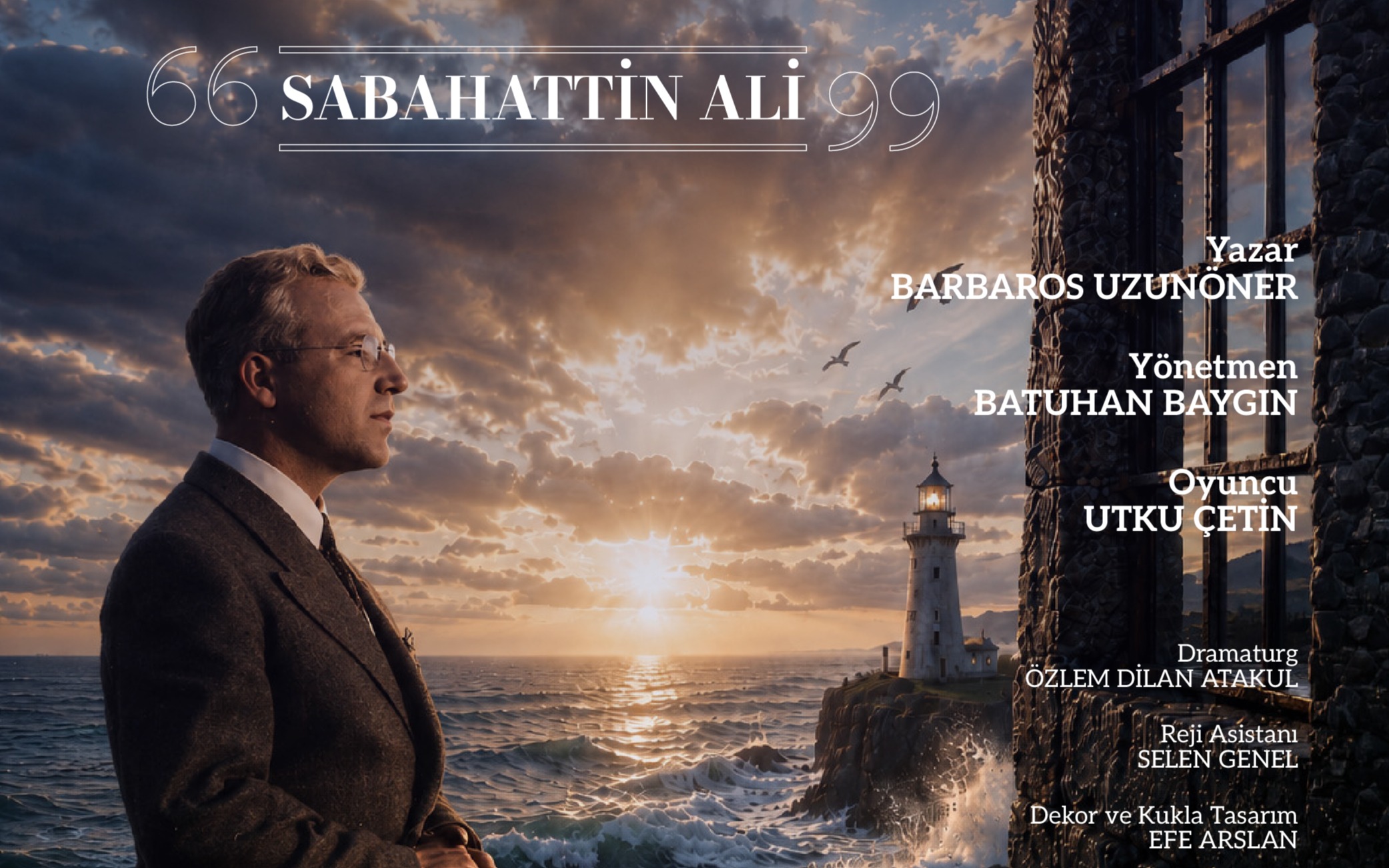 Görecek Günler Var Daha - Sabahattin Ali, 6 Ekim 2026, Ayfer Feray Açıkhava Tiyatrosu, İzmir konser afişi