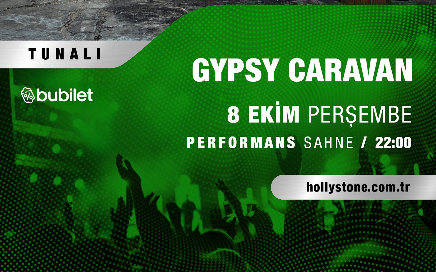 Gypsy Caravan & Milonga Dans Gecesi, 8 Ekim 2026, Holly Stone Performance Hall Ankara, Ankara konser afişi