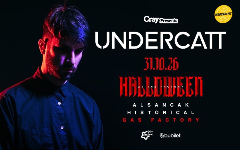 Halloween at the Factory, 31 Ekim 2026, Alsancak Tarihi Havagazı Fabrikası, İzmir konser afişi