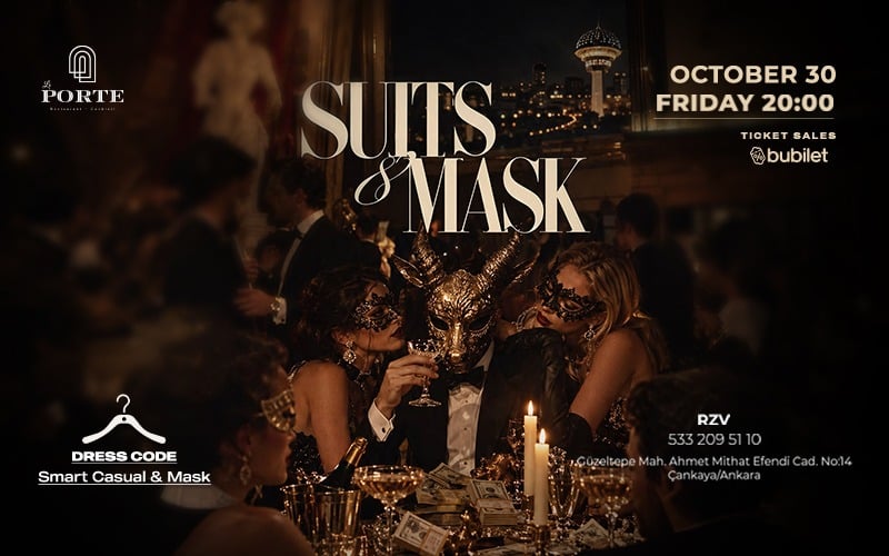 Halloween Weekend | Masks & Suits