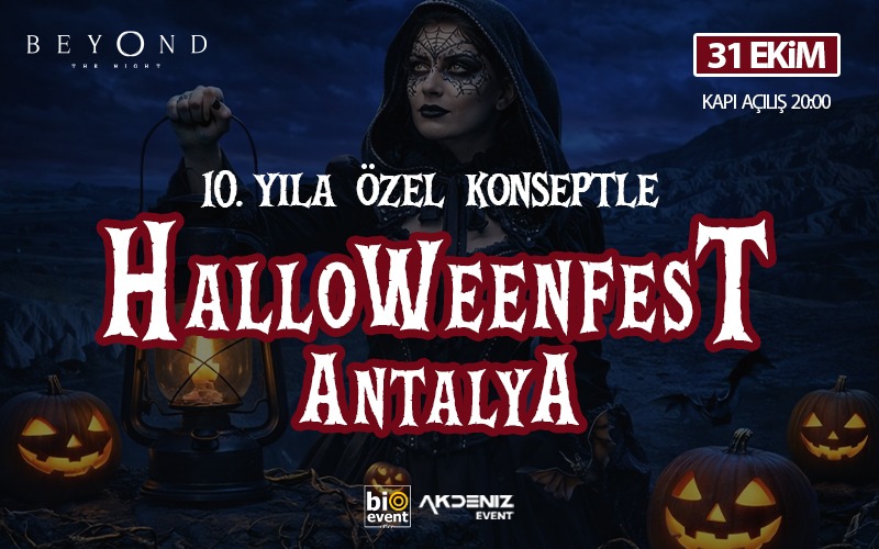 Halloweenfest Antalya 10.Yıl Özel