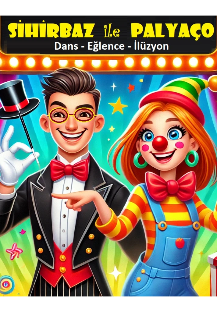 Hokus Pokus Sihirbaz ile Palyaço
