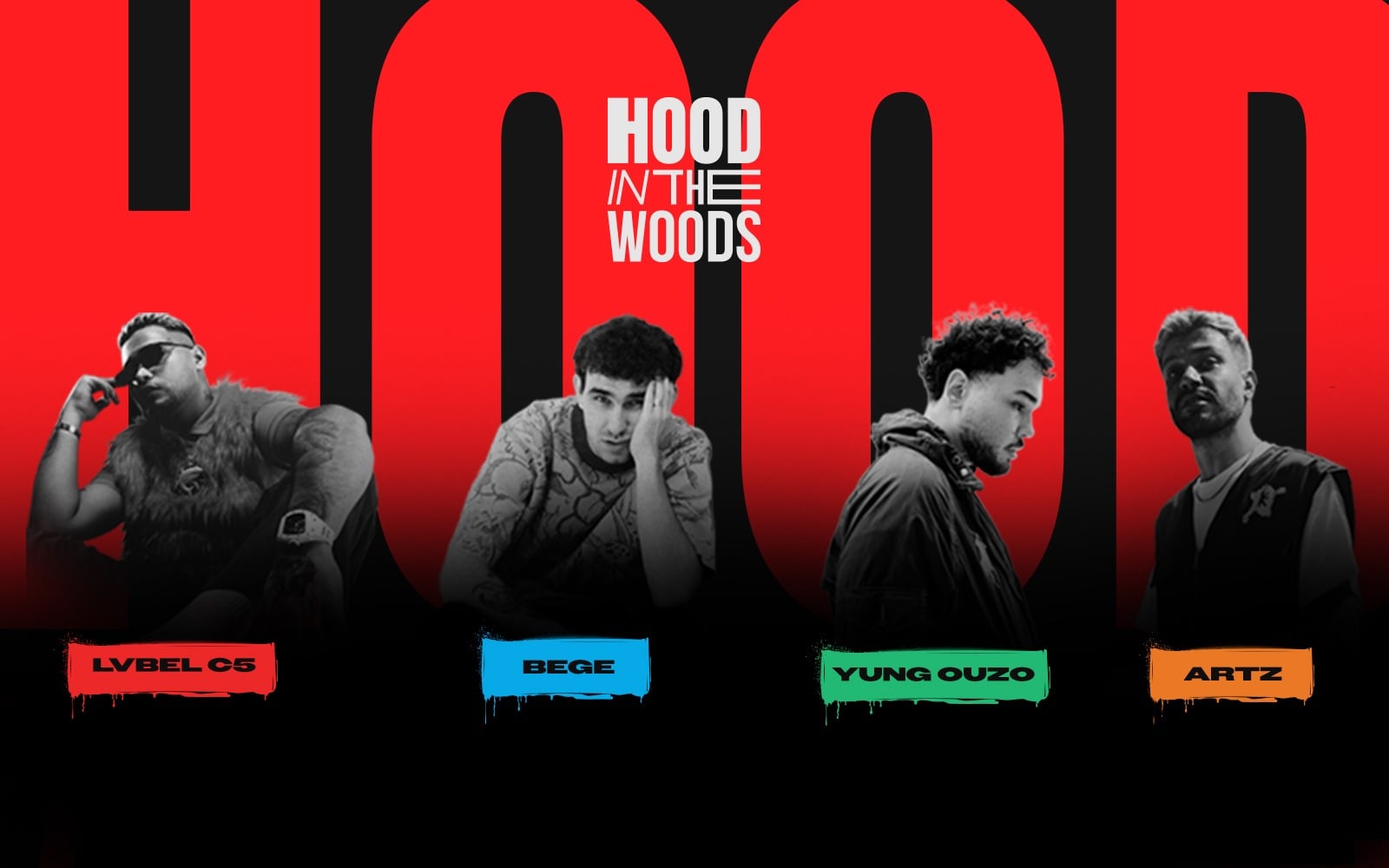 Hood In The Woods, 3 Ekim 2026, Life Park, İstanbul konser afişi