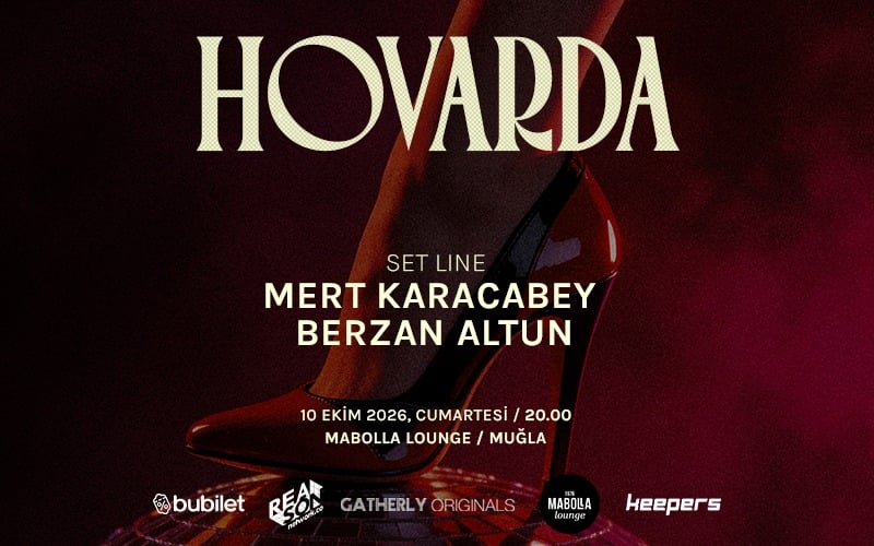 Hovarda, 10 Ekim 2026, Mabolla Lounge, Muğla konser afişi
