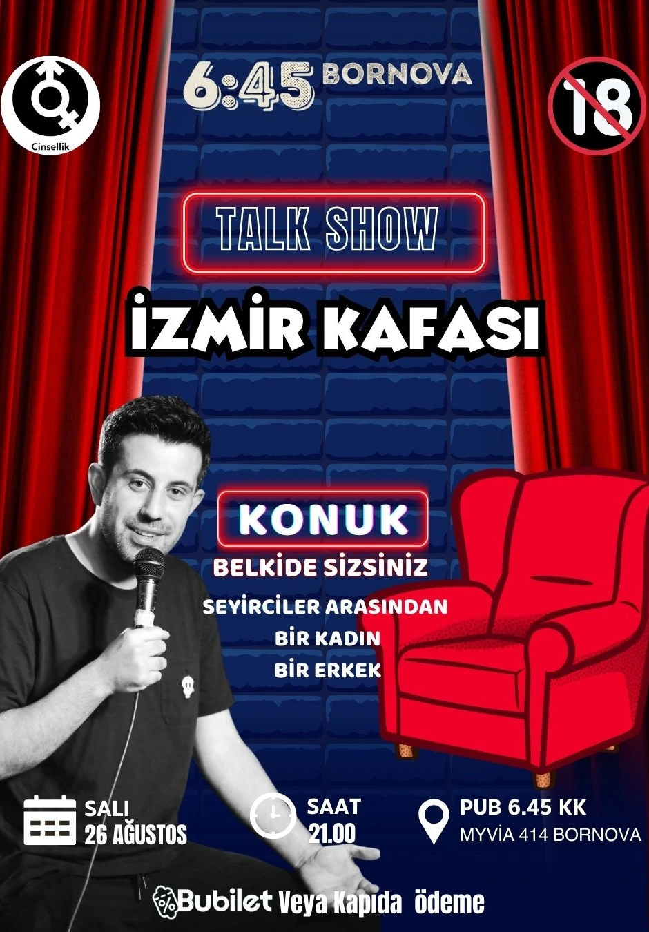 İzmir Kafası Talk Show 6:45 Pub Myvia
