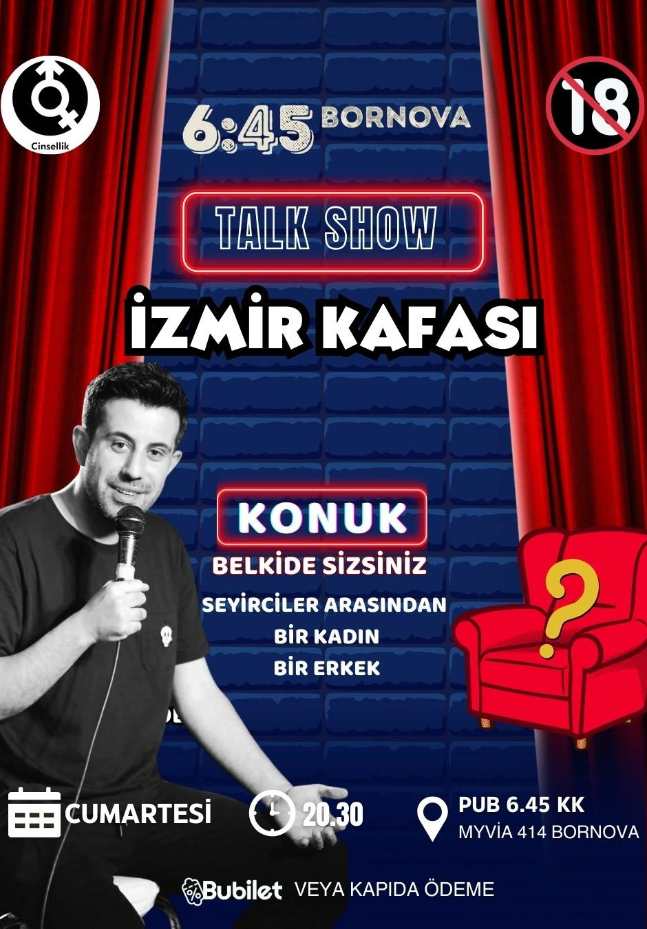 İzmir Kafası Talk Show 6:45 Pub Myvia