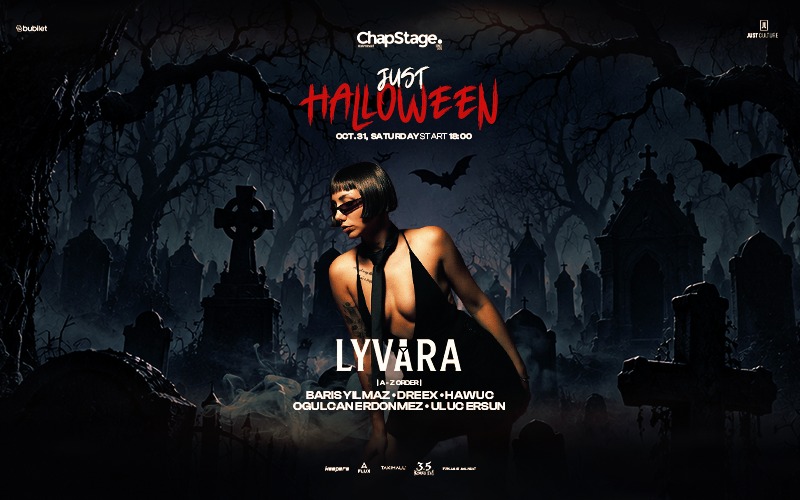 JUST HALLOWEEN — PT. 1 — JUST HALLOWEEN — PT. 2, 31 Ekim 2026, ChapStage, Samsun konser afişi