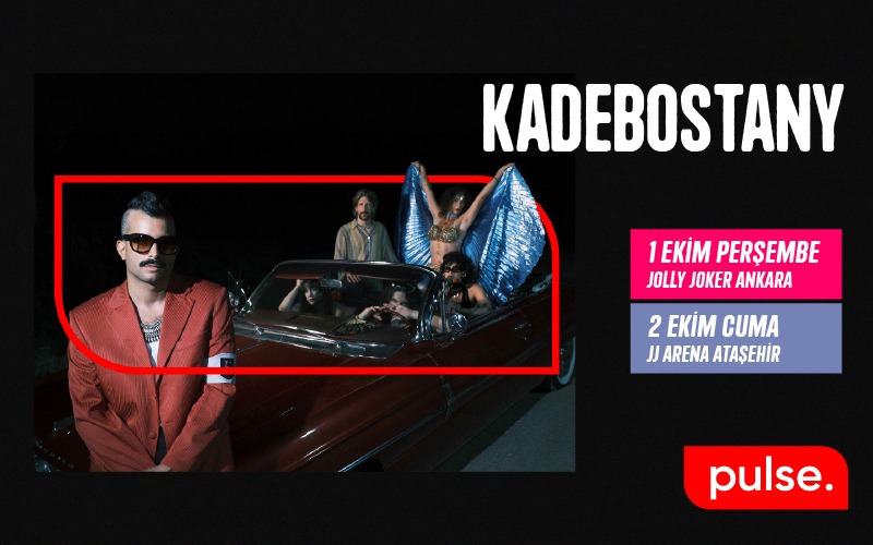 Kadebostany, 1 Ekim 2026, Jolly Joker Ankara, Ankara konser afişi