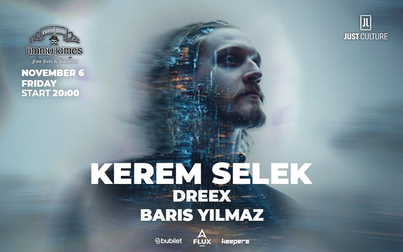 Kerem Selek, 6 Kasım 2026, Jimmy James Pub, Samsun konser afişi