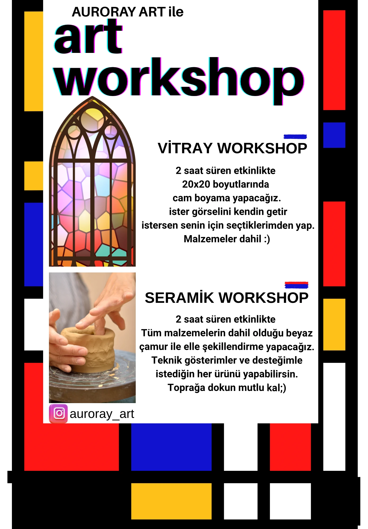 Kocaeli Workshop I Seramik & Vitray