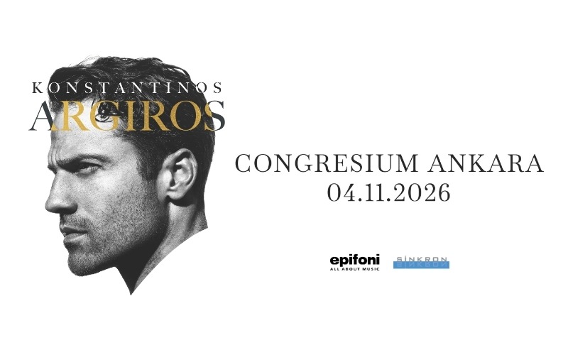Konstantinos Argiros, 4 Kasım 2026, Congresium Ankara, Ankara konser afişi