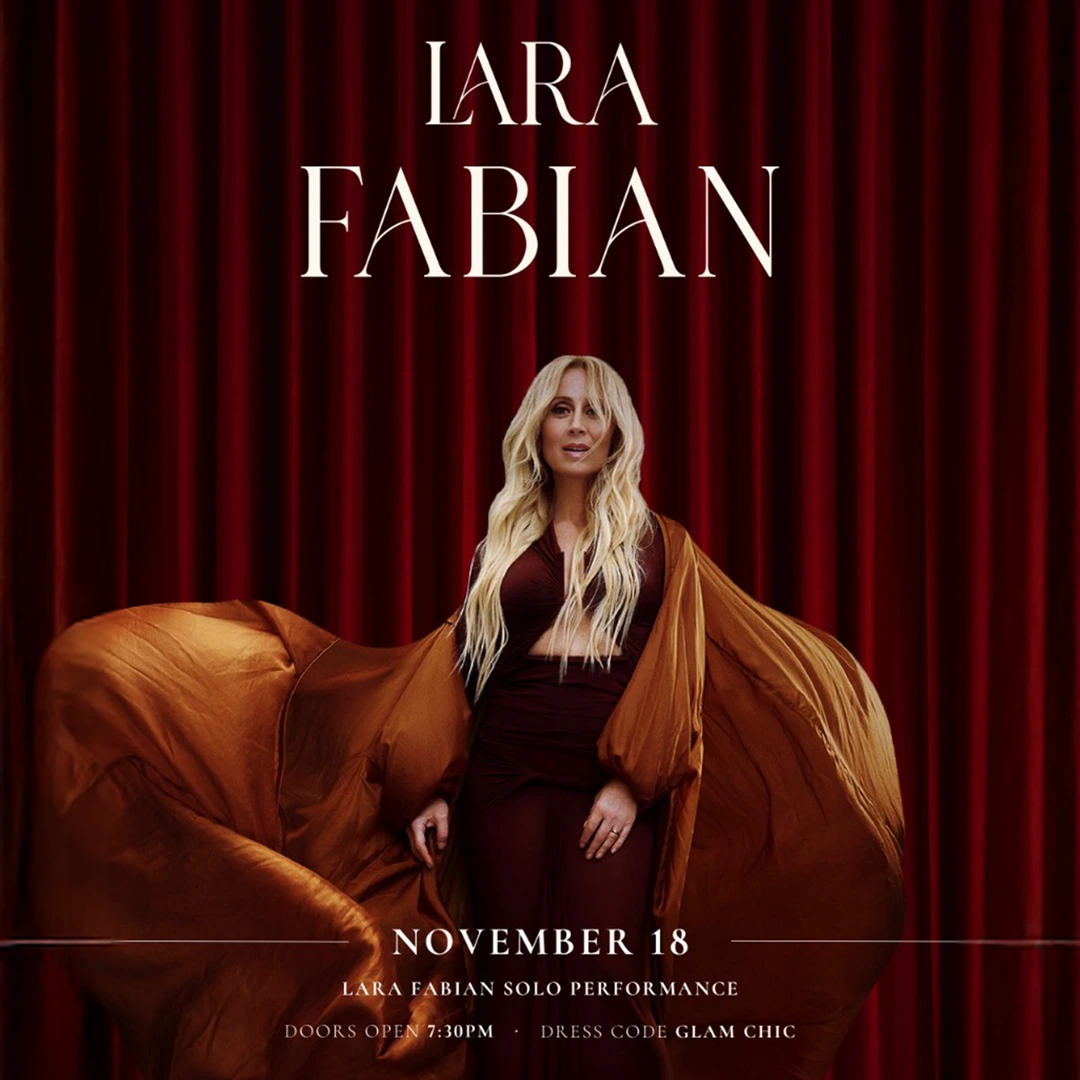 Lara Fabian 18 Kas m 2025 Mondaine De Pariso Mondaine De Pariso Lara Fabian 18 Kas m 2025 Mondaine De Pariso Mondaine De Pariso