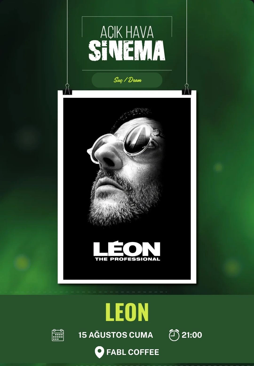 LEON - Fabl Açıkhava Sinema Etkinlikleri