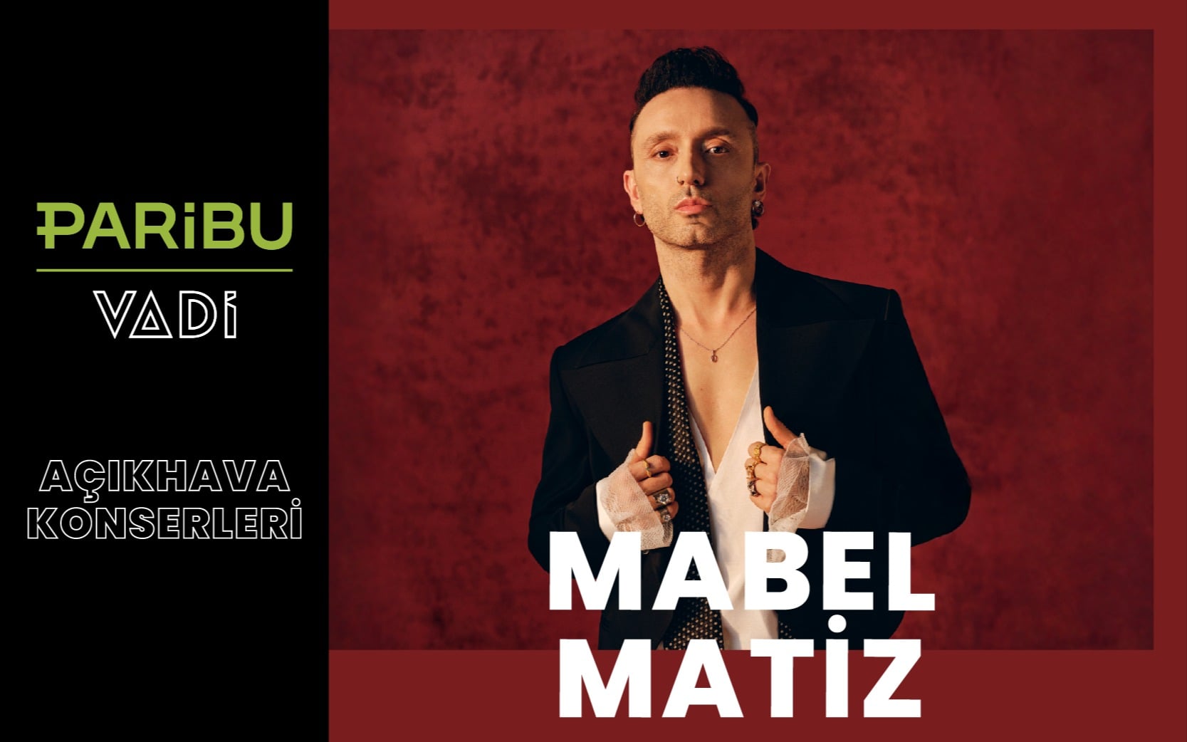 Mabel Matiz konser afişi