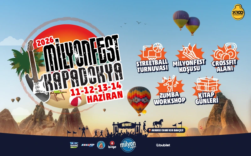 Milyonfest Kapadokya - 2026 - Samsun